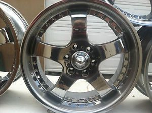 20 inch 6 Lug Chrome American Racing Wheels Rims