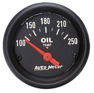 Auto Meter 2638 Z Series Electric Oil Temperature Gauge