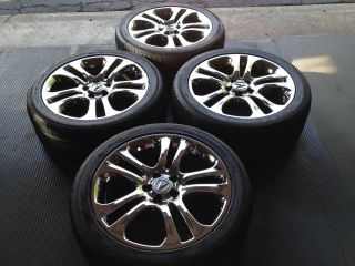 Acura RDX 19 Chrome Wheel Michelin Tire 245 45 19