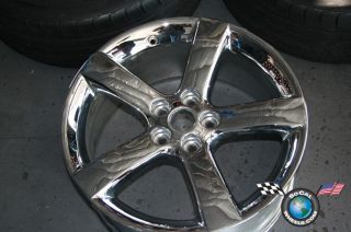 One 06 10 Pontiac Solstice Factory 18 Wheel Rim Chrome 6601 9595602