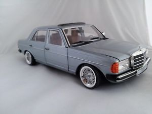 1 18 Scale Mercedes Benz W123 AMG with BBs Tuning Wheels Limited