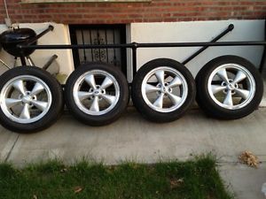 2007 Mustang GT Bullit Wheels Tires Pirelli Pzero 235 55 17