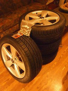 2005 2014 Ford Mustang GT 18 " Premium Wheels Tires Pirelli 235 50 ZR18