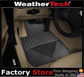 Weathertech® All Weather Floor Mats 2007 2011 BMW M3 Sedan Black