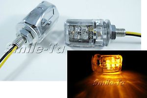 LED Motorcycle Turn Signals Amber