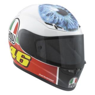 Agv GP Tech Rossi Mugello Eyeball Helmet Red Green White