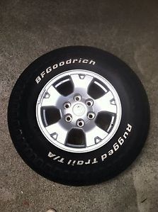 Toyota Tacoma Stock Rims with BFGoodrich Rugged Trail T A Tires