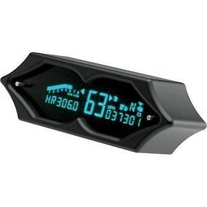 Dakota Digital Black Spiked Spike Gauge Speedometer Tach 4 Harley FXST Custom