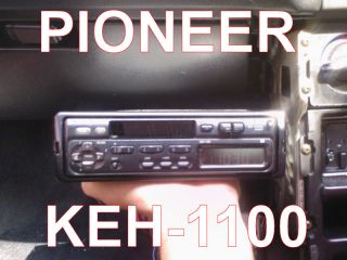 Pioneer Car Radio Cassette Player KEH1100 Flip Pop Off Front Pioneer KEH 1100