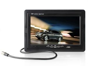 7" LCD Type Color Car Rear View Backup Camera Monitor