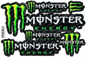Stickers Decals Nitro Car Monster Motocross Motorcycles Fox Helmet M3GN
