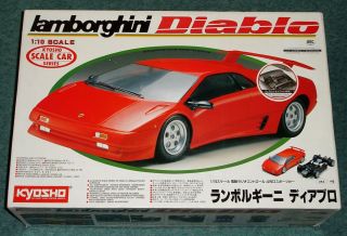 Kyosho Lamborghini Diablo 1 10 Scale Kit 4253 RARE
