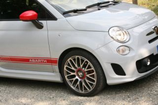 Coprimozzo Fregi Fiat 500 Abarth Grande Punto EVO Wheels Center Caps Logo Badge