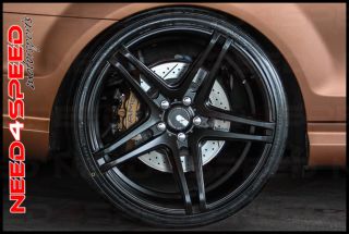 20" XO Caracas Matte Black Concave Wheels Rims Fits Infiniti M35 M37 M45 M56