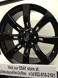 22 inch Black GM Accessory OE Factory Wheels Rims Cadillac Escalade Ext Platinum