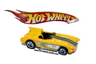 Hot Wheels Chevrolet Corvette SR2 Yellow