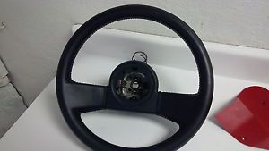 86 89 Corvette C4 Black Leather Steering Wheel Used 12K
