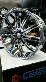 26 inch Dcenti DW29 Wheels Rims and Tires Chevy GMC Toyota Infiniti Cadillac