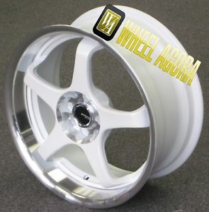 4 17" inch Wheels Rims 5x114 3 White Accord Camry Altima Nissan Subaru