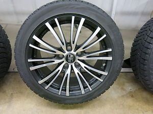 Subaru WRX STI Winter Tire and Wheel Package with Bridgestone Blizzaks