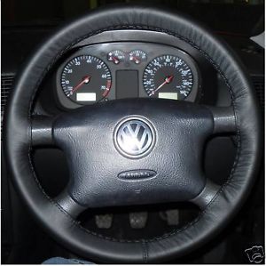 Fits VW Jetta Wheelskins Leather Steering Wheel Cover