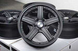 17" Effect Wheels Rims 5 Lugs Cherokee Forte Optima Mazda 3 5 6 MX 5 Miata RX 7