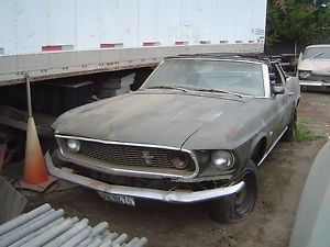 1969 Ford Mustang Convertible Rusty But All Convertible Parts There Offers