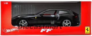 Hot Wheels 1 18 X5526 Ferrari FF V12 Four 4 Seater Diecast Black