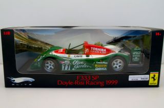 1 18 Hot Wheels Elite Ferrari F333 SP Doyle Risi Racing '99 Olive Garden 11