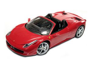 Elite Hot Wheels Ferrari 458 Italia Spider Spyder Die Cast 1 18 Red W1177 New