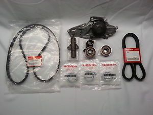Genuine OEM Complete Timing Belt Water Pump Kit Honda Acura V6 w Factory Parts