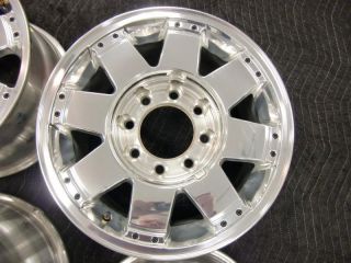 H2 Hummer 17" Set of 4 Limited Edition Alcoa Polished Wheels Wheel Rim Rims Nice