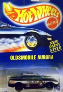 Oldsmobile Aurora K 9 Unit Police Car Hot Wheels 265