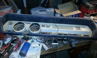 1966 1967 Oldsmobile Cutlass Dash Cluster and Harness
