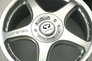 Lorenzo WL028 18 x 8 0 9 5 Silver Rims Wheels Jaguar XK 08 Up 5H 40