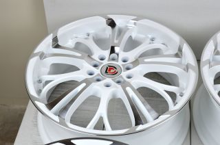 17 White Rims Wheels Toyota Celica Corolla Prius Sonata Elantra Kia Optima Forte