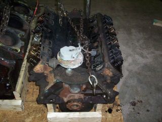 1977 Oldsmobile 350 Rocket Engine Motor Core Block Heads Crank Parts Rebuild