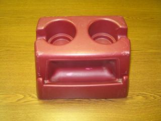 92 96 Ford F 150 F 250 F 350 Truck Large Red Burgundy Cup Holder