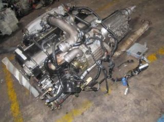 Nissan Skyline r33 GTS 2 5L Turbo Engine Transmission Harness ECU JDM RB25DET