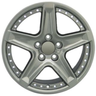 17" TL Rivet Wheels Gunmetal Set of 4 Rims Fits Acura