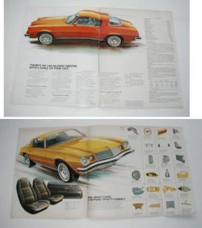 1975 Chevrolet Camaro Original Dealer Sales Brochure