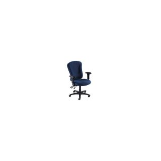 Lorell Accord Series Managerial Chair 48 14 H x 26 34 W x 26 D Black Frame Black Fabric