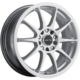 Vision Venom 16 Hypersilver Wheel / Rim 4x100 & 4x4.25 with a 42mm Offset and a 73.1 Hub Bore. Partnumber 425 6701HS42 Automotive