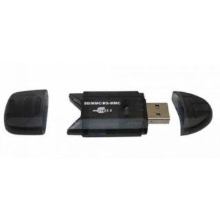 Fast shipping + free tracking number, High Speed USB 2.0 SDHC SD MMC RS MMC Memory Card Reader Grey Computers & Accessories