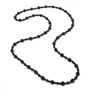 Jay King Black Agate 52" Necklace