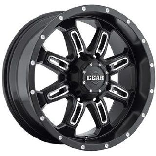 Gear Alloy Dominator 18x9 Black Wheel / Rim 8x180 with a 0mm Offset and a 125.00 Hub Bore. Partnumber 725MB 8908900 Automotive
