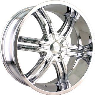 Dip Hack 20 Chrome Wheel / Rim 5x5 & 5x135 with a 18mm Offset and a 87 Hub Bore. Partnumber D98 2853C Automotive