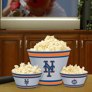 New York Mets MLB Fan Feasing Bowl Set
