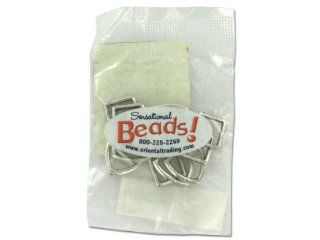 bulk buys   Silver tone Metal Square & Triangle Bead Frames ( Case of 48 ) Home & Kitchen