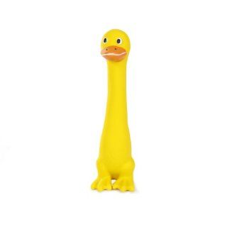 Krislin Latex Stick Yellow Duck Toy, 7 Inch  Pet Squeak Toys 
